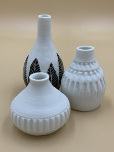 Porcelænsvaser 6-11 cm