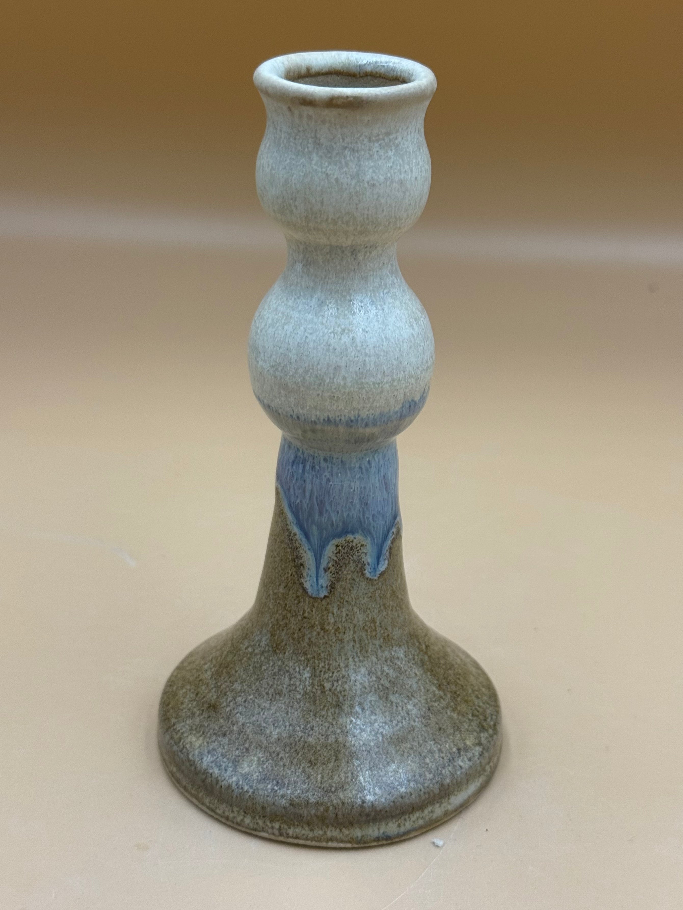 Lysestager med snørkler h 8-14 cm