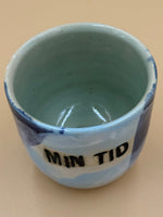 Indlæs billede til gallerivisning Krus MIN TID ø8,5, h8,5, 250 ml
