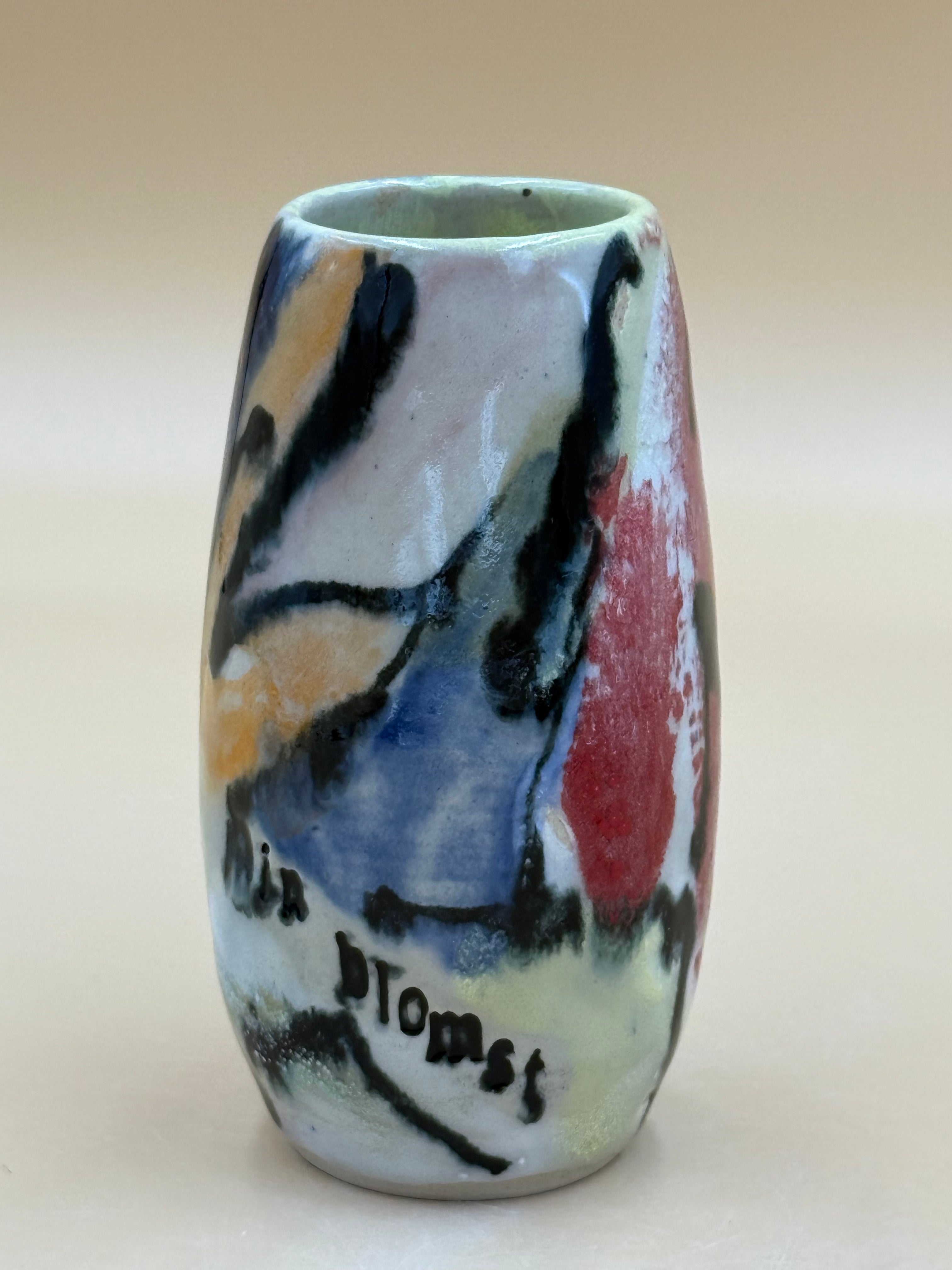 Vase “min blomst” ø6,5, h13