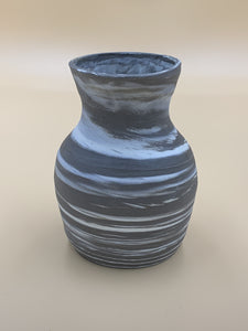 Vase 12 cm stentøj/porcelæn