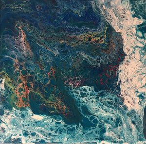 Pouring 2 30x30 cm