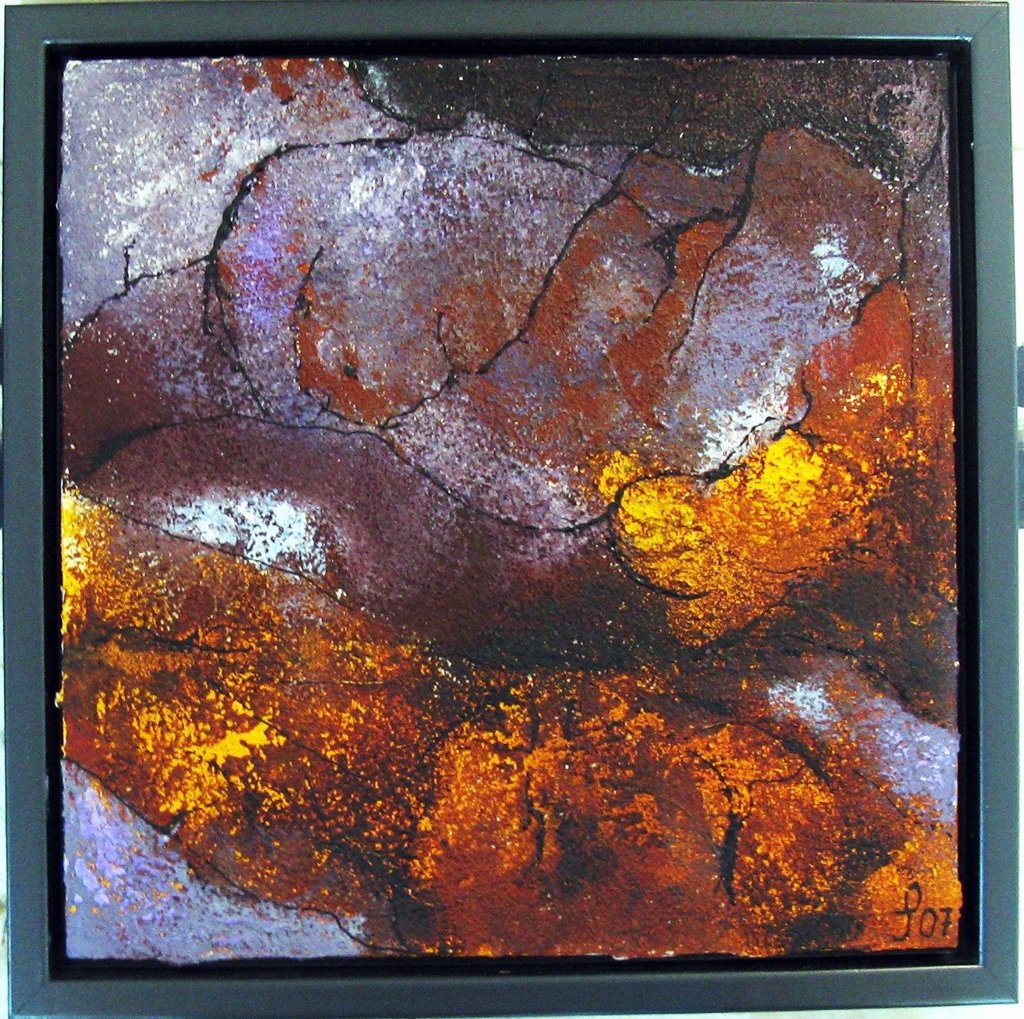 Rocks II 30x30 cm. Januar 2007