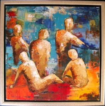 Samling IV 30x30 cm oktober 2007