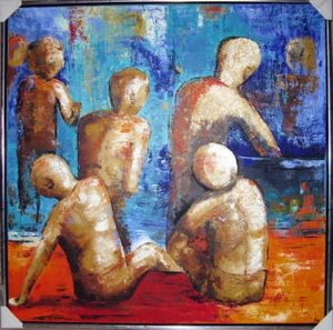 Samling I 100x100 cm marts 2008