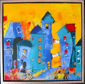 Skaeve huse III 50x50 juli 2007