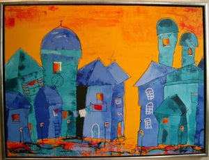 Skaeve huse VII 60x80 Januar 2008