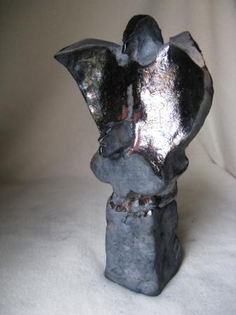 Skulptur dobbel II august 2008