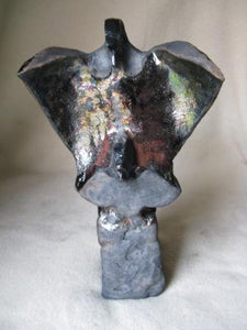 Skulptur dobbel I august 2008