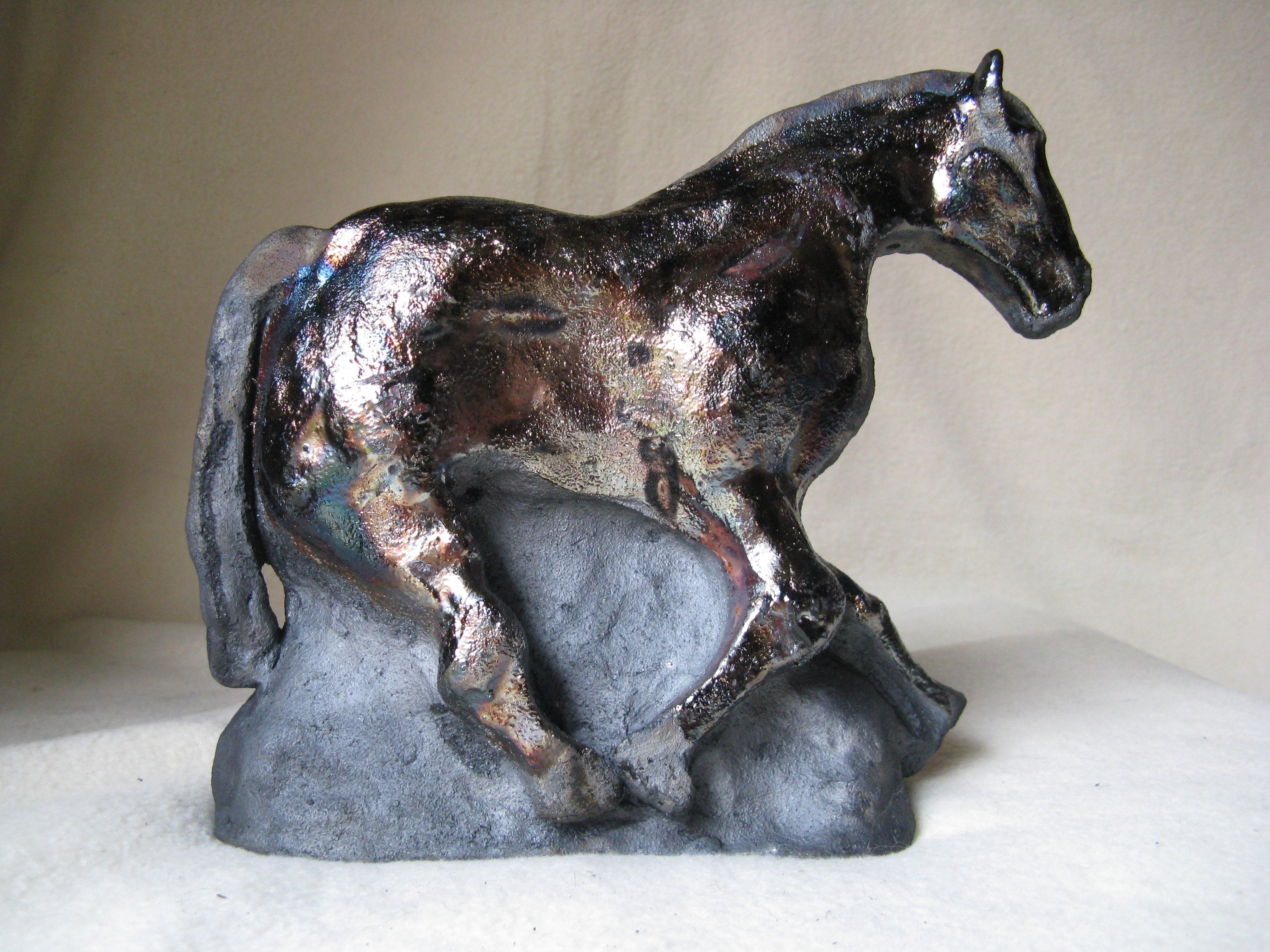 hest i raku I august 2008