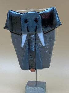 Elefant 18 cm inkl. pind