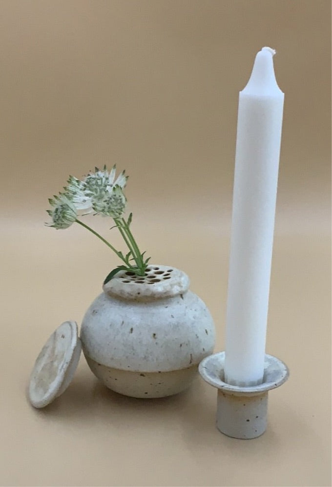 Vase/lysestage/krukke 6 cm