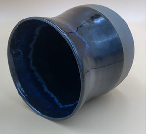 Skovlund Krus ø7,5 cm 9,5 cm luganoblå