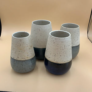 Dråbevase 17 cm nachtblau