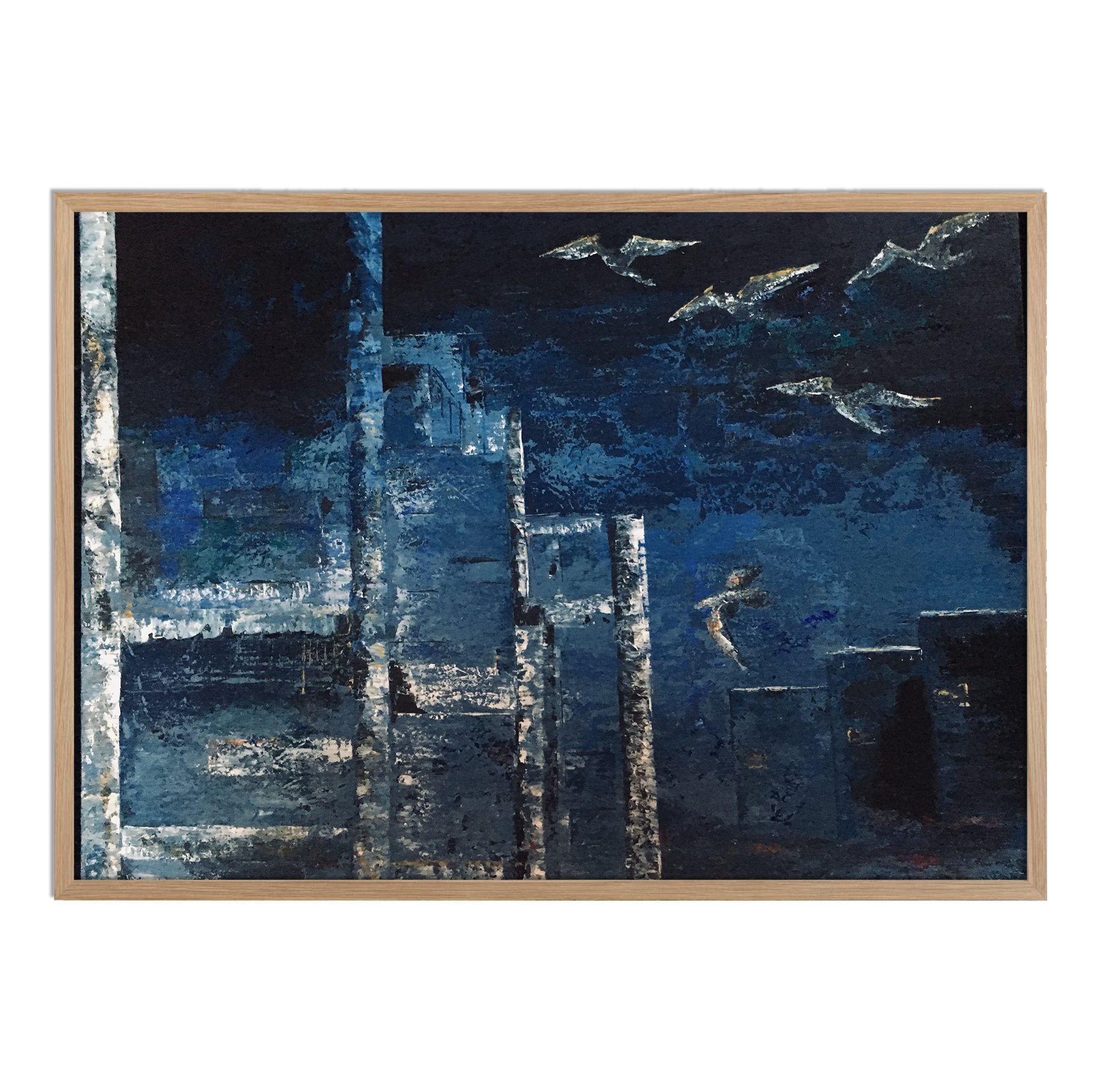 På Havnen 120x90cm