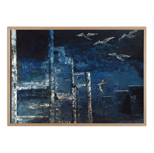 På Havnen 120x90cm