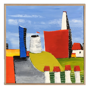 Bag hegnet 30x30 cm