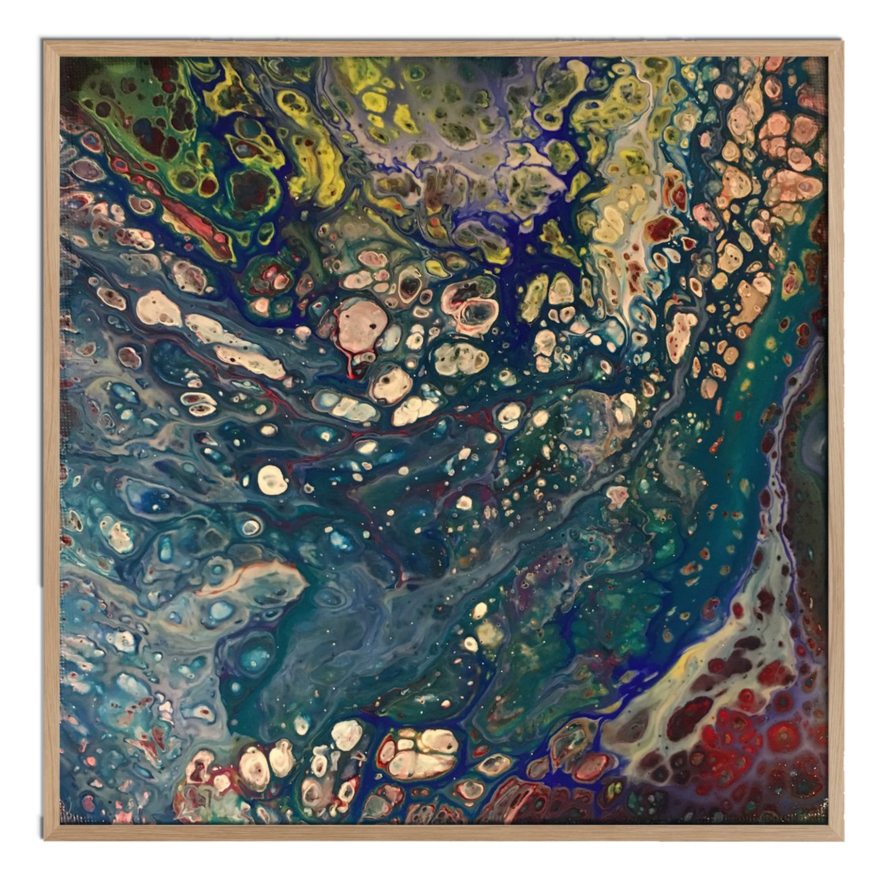 Pouring 3 20x20 cm