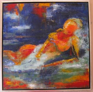 nattetid 80x80 cm juni 2008