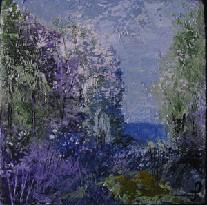 natur abstraktion III lilla 15x15 januar 2010
