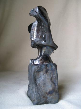 skulptur i raku II august 2008